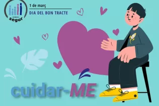 "Cuidar-me", imatge de la campanya pel Dia del Bon Tracte i la Cura