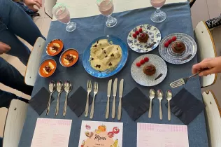 Proposta de menú d'alumnes de 3r ESO-TQE en el concurs Masterchef del projecte Oído Cocina