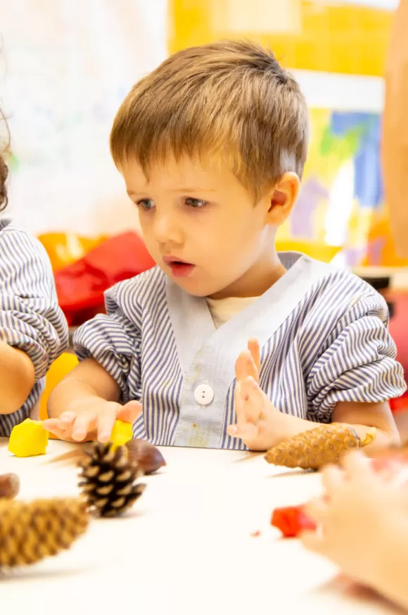 Alumnes d'infantil de l'escola Jesuites Clot