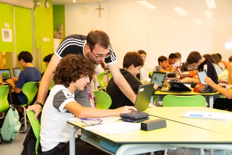 Equip d'orientacio psicopedagogica de l'ESO de l'escola Jesuites Clot