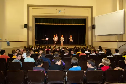 Teatre de l'escola Jesuïtes El Clot