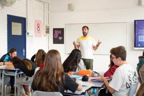 Equip docent de l'escola Jesuties Bellvitge