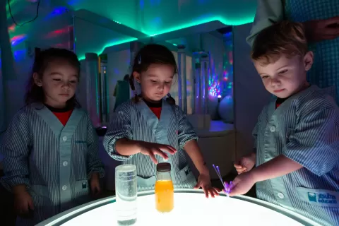 Aula sensorial d'infantil de l'escola Jesuites Bellvitge