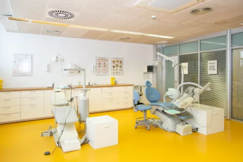 Aula d'higiene bucodental de l'escola Jesuites Bellvitge