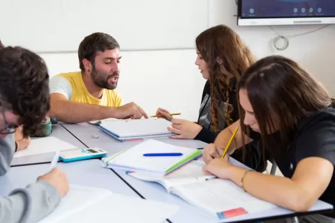 Alumnes d'infantil de l'escola Jesuites Bellvitge