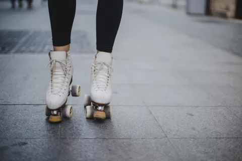 Extraescolar de patinatge de Batxillerat de l'escola Jesuites Clot