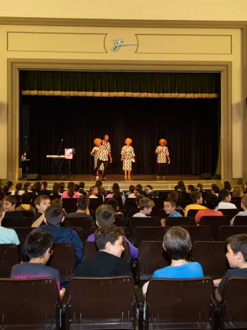 Teatre de l'escola Jesuites Clot