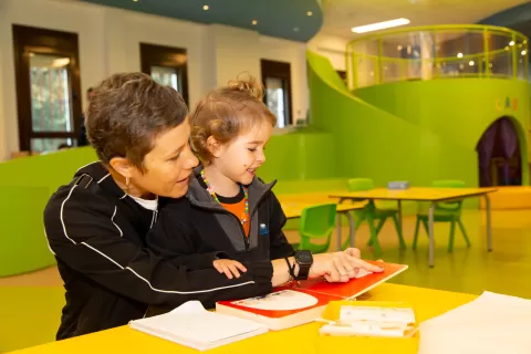 Familia de l'escola de Jesuites Lleida