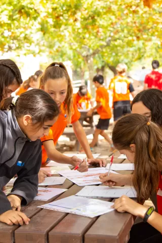 Aula exerior de l'ESO de l'escola Jesuites Lleida