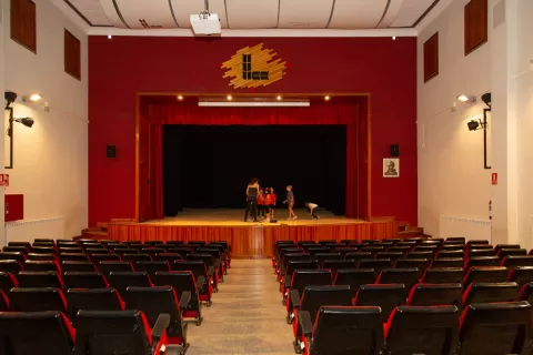 Sala Claver de l'escola Jesuites Lleida