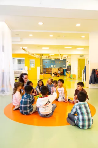 Aula d'infantil de l'escola Jesuites Poble-sec