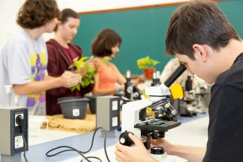 Laboratori de l'escola Jesuites Casp