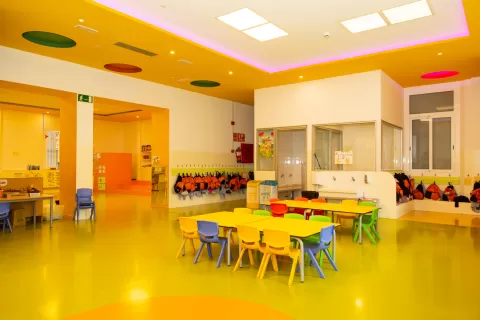 Aula d'infantil de l'escola Jesuites Gracia