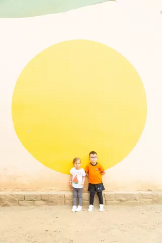 Alumnes d'infantil de l'escola Jesuites Gracia