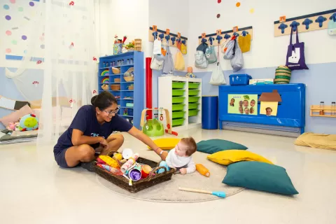 Alumne i docent de la llar d'infants de l'escola Jesuites Sant Gervasi