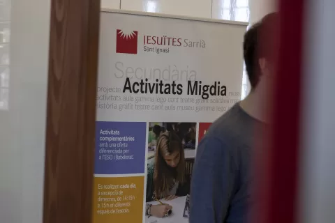 Equip de migdia de l'escola de Jesuïtes Sarrià Sant Ignasi