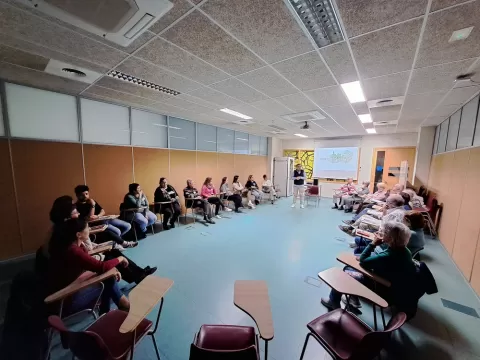 Trobada Missió Bellvitge a l'escola Jesuïtes Bellvitge