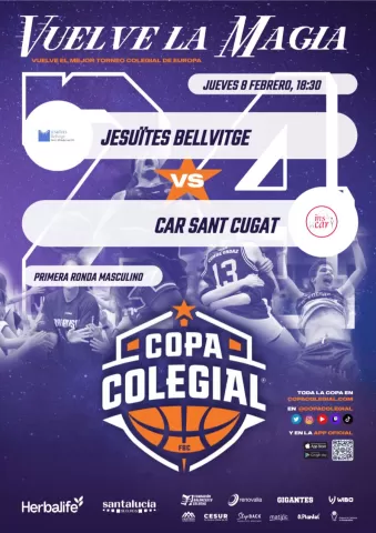 Segona jornada de la Copa Col·legial: JesuïtesBellvitge vs CAR Sant Cugat
