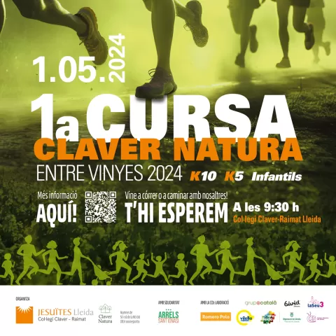 Cartell cursa Claver Natura 2024