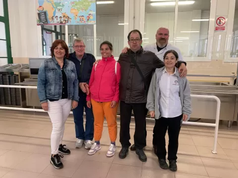 Jurat del concurs Masterchef de Jesuïtes Lleida, en el marc del projecte Oido Cocina.
