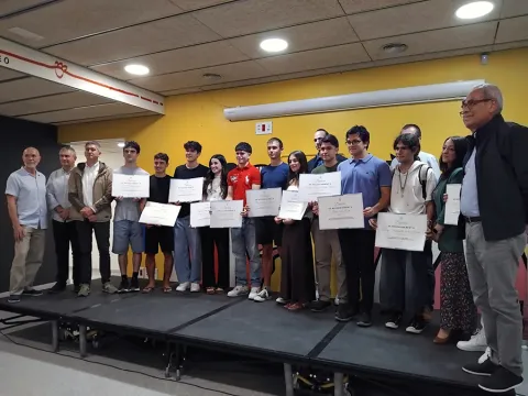 Reconeixement excel·lència PAU alumne Jesuïtes Bellvitge