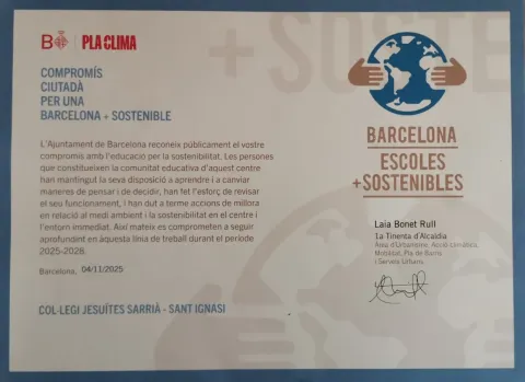 joves emergencia climatica ODS Sant Ignasi