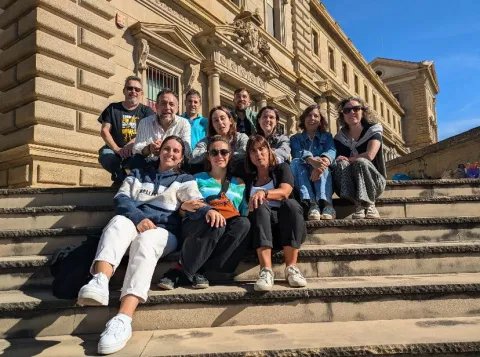 Educadors i educadores de Jesuïtes Bellvitge al Pren-te un respir