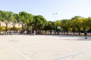 Camp de futbol de l'escola Jesuites Lleida