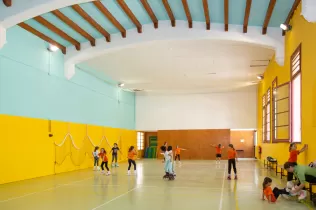 Gimnas de l'escola Jesuites Lleida