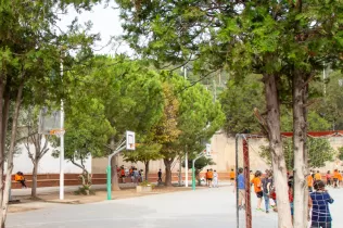 Pati de l'escola Jesuites Gracia