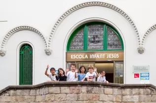 Edifici principal de l'escola Jesuïtes Sant Gervasi