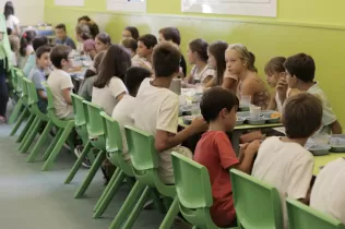 Menjador de l'escola Jesuïtes Sant Gervasi