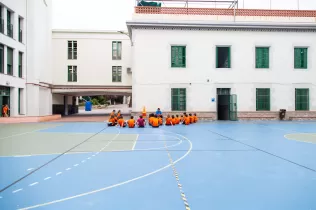 Pista esportiva de l'escola Jesuïtes Sant Gervasi