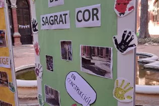Inauguració del claustre del Sagrat Cor