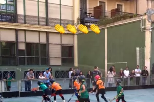 Equip hoquei de casp campió