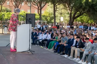 Discurs de la Lourdes Torrelles, directora de Jesuïtes Lleida, en la celebració de les Orles de 2n de Batxillerat del curs 2022-23