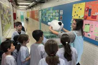 4t de primària de Jesuïtes Bellvitge guanyadors del concurs Sagrada Família