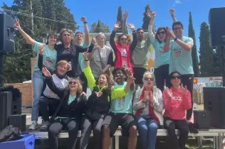 Educadors de Jesuïtes Lleida voluntaris a la cursa Claver Natura 2024