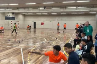 Primer d'EAS dinamitza una jornada d'esport inclusiu amb escolars