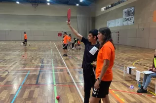 Primer d'EAS dinamitza una jornada d'esport inclusiu amb escolars