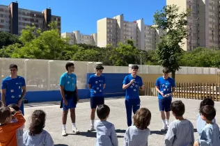 Quinzena de l'activitat física organitzada per l'alumnat d'Ensenyament i Animació Socioesportiva de Jesuïtes Bellvitge