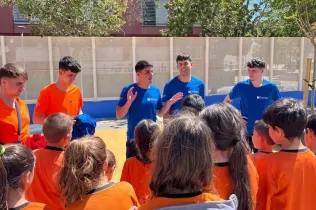 Quinzena de l'activitat física organitzada per l'alumnat d'Ensenyament i Animació Socioesportiva de Jesuïtes Bellvitge