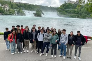 Alumnes de 4t ESO-TQE participants de l'inrercanvi de llengua alamanya a  Sankt Blasien
