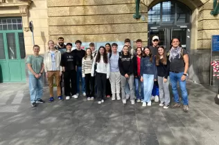 Alumnes de 4t ESO-TQE participants de l'inrercanvi de llengua anglesa a Koblenz