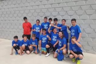 Alevins futbol sala Jesuïtes Bellvitge - Subcampions de Lliga
