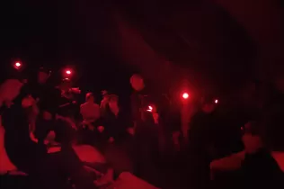 Sortida del grup CIM (Claver i Muntanya) a la Roca Regina, al congost de Terradets.