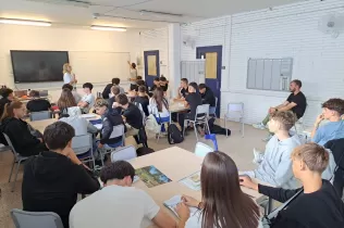 Visita tècnica del sector sanitària a l'alumnat del Cicle Guia en el Medi Natural