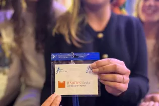 Alumnes de 4t ESO-TQE de l'assignatura de teatre a la Trobada d'Arts Escèniques i Música d'EDUCSI.