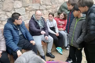 Visita al centre de discapacitats Pere Mata