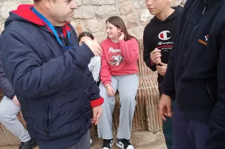 Visita al centre de discapacitats Pere Mata